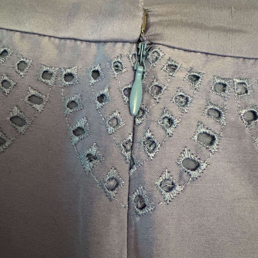 Talbots Petites Periwinkle Silk Suit - Picture 12 of 12